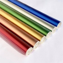 Csomagolópapír, íves, 70x200 cm, metál vegyes színek